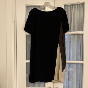 Eileen Fisher Silk Geometric Dress